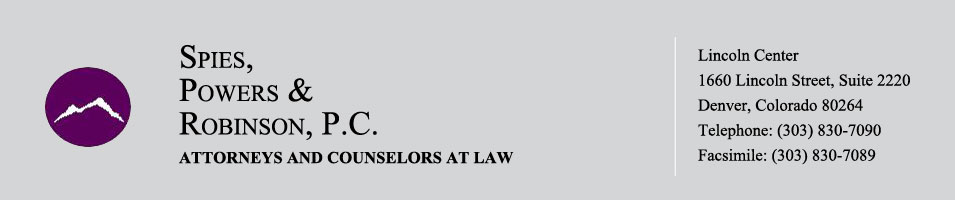 Insurance – Employment – Special Education – Business Disputes – Denver Colorado Attorneys